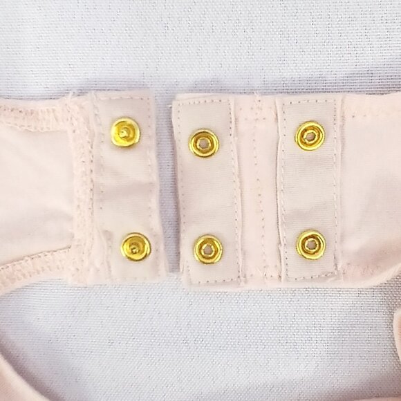 J. Crew Soft Powder Pink Pastel Jersey Scoop Neck Tank Top Bodysuit Like New - Picture 4 of 7